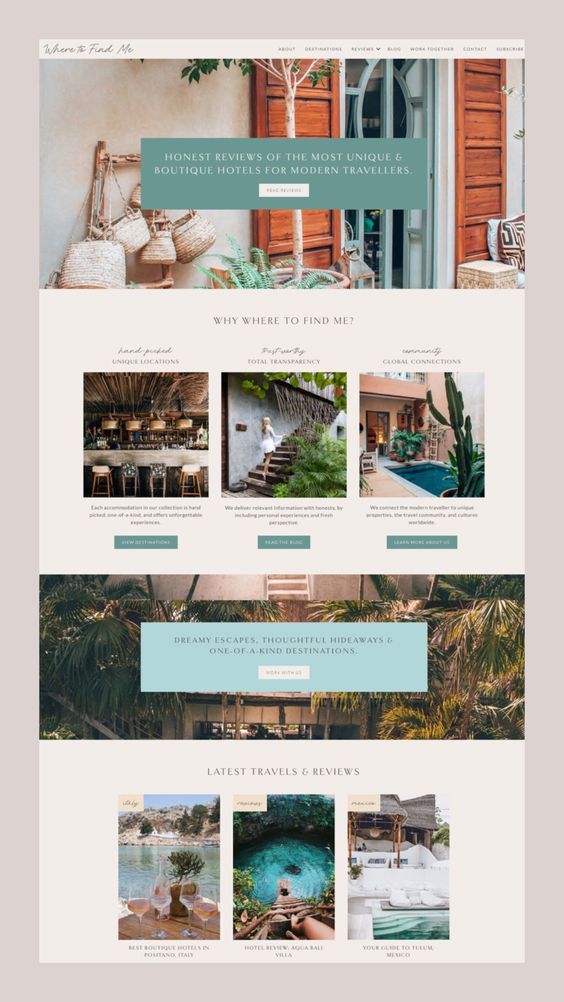 Mẫu Website Khách Sạn – Du Lịch – Resort – MH010