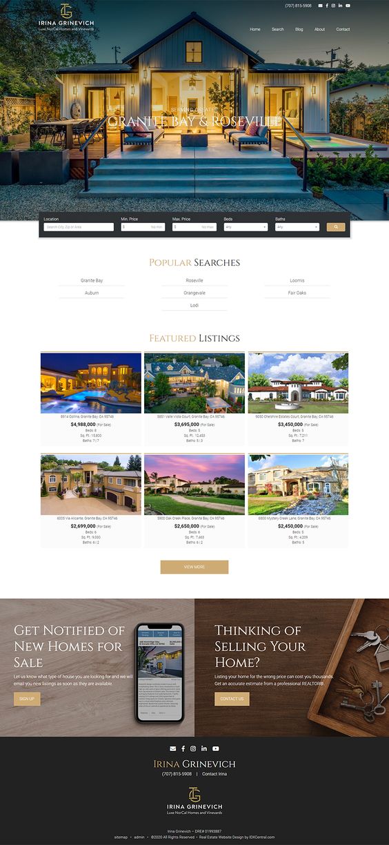 Mẫu Website Khách Sạn – Du Lịch – Resort – MH018